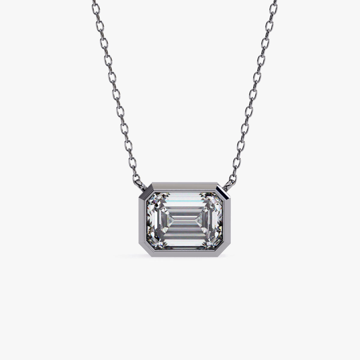 Diamond Necklace, Dainty Gold Necklace, Emerald Diamond Necklace, Gift for Her, Lab Grown Diamond Necklace, Emerald Cut Necklace
emerald cut necklace, diamond necklace dainty gold necklace, baguette cut,personalised gift, 14k gold neckalce