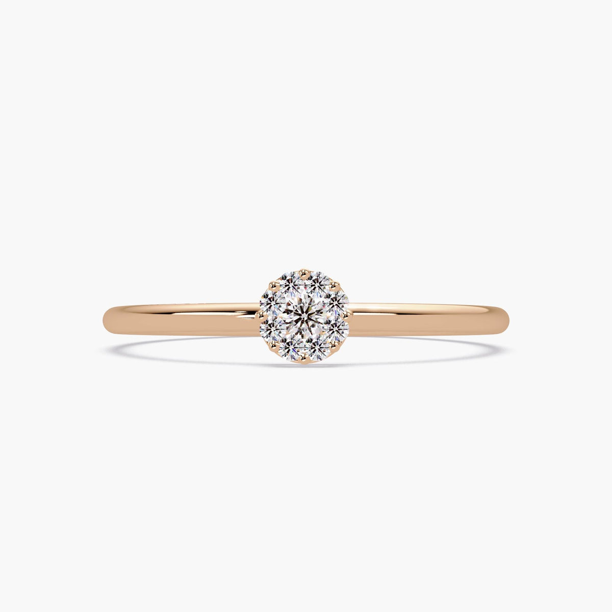 This minimalist 14k gold ring makes a timeless promise ring or everyday jewelry piece.