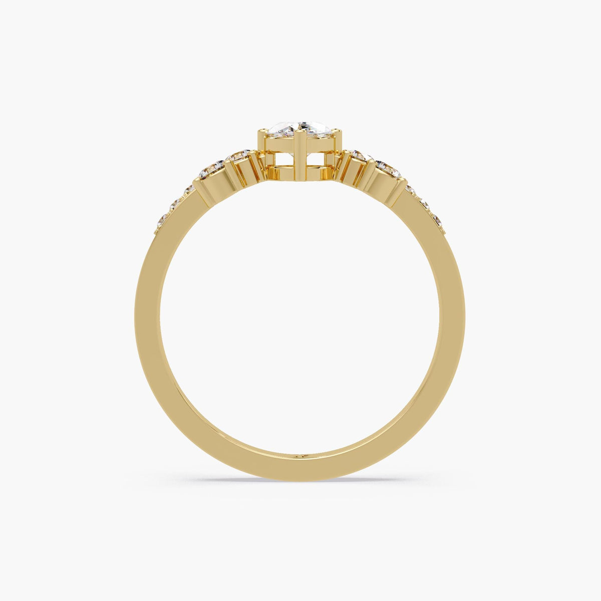 Oval cut diamond ring styled as a right-hand accessory for powerful occasions