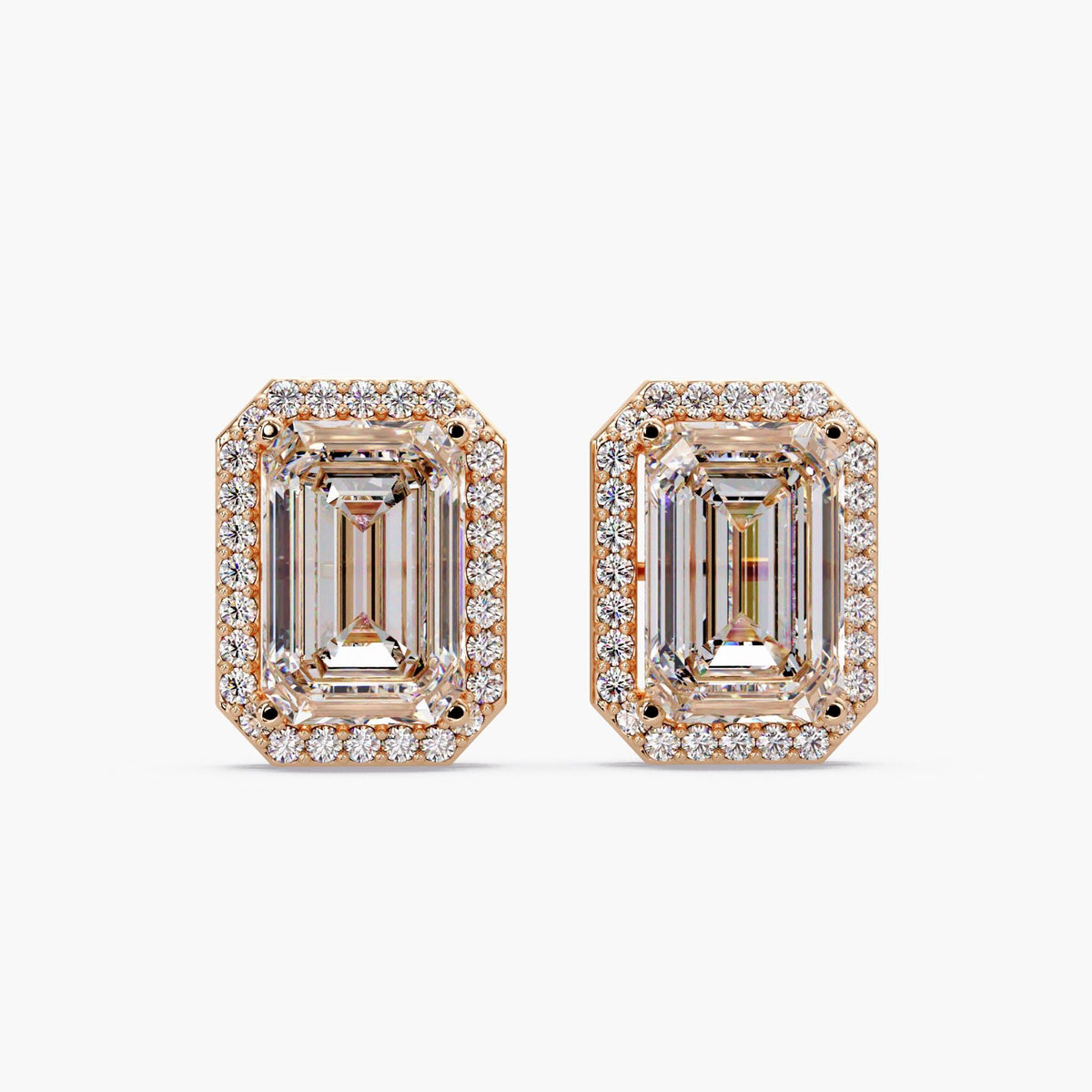 14K rose gold lab emerald diamond stud earrings, lab grown stud earrings earrings, diamond studs womens, diamond stud earrings pair, lab diamond studs, diamond earrings lab, lab grown ear rings, emerald cut studs gold, emerald diamond studs, lab diamond emerald stud, emerald lab grown earrings, diamond earring emerald cut, emerald diamond earring stud, emerald cut halo earring, emerald studs lab grown diamonds, lab grown emerald cut earrings, diamond earrings lab emerald