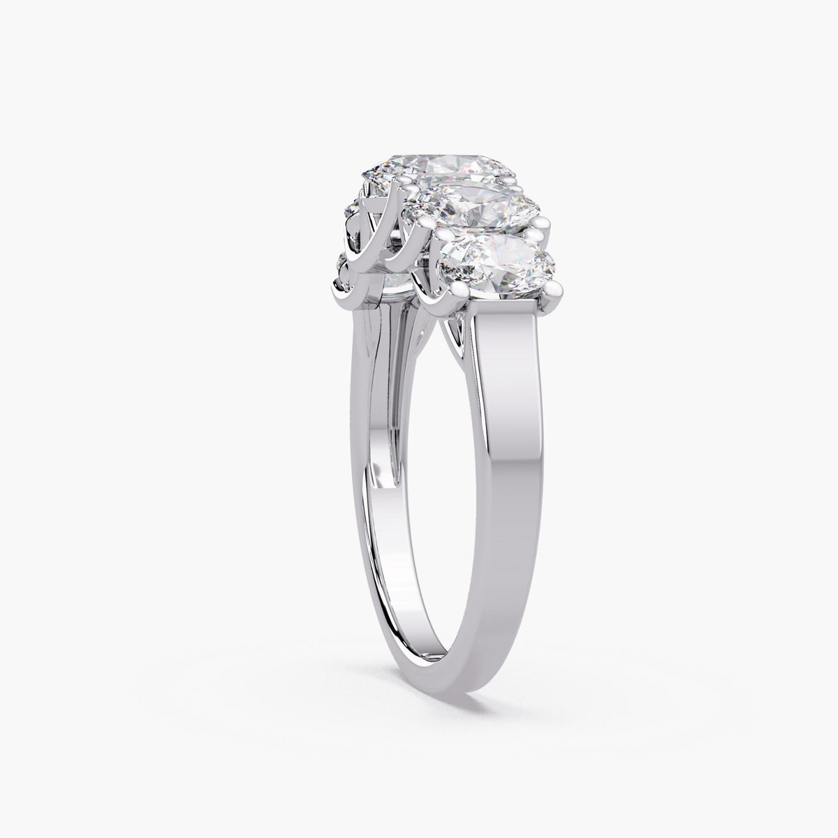 Lab-grown Diamond Rings, Diamond Rings Lab Created, Lab Diamond Ring Five Stone, 5 Stone Lab Grown Diamond, Graduated 5 Stone Ring, Oval 5 Stone, Oval Stone Band, Lab Diamond Engagement Band, Five Stone Wedding Ring, Diamond Wedding Ring, Lab Created Wedding Band, Diamond Anniversary Ring for Her, Anniversary Bands 14k, Everyday Diamond Rings, Oval Diamond Ring 14k