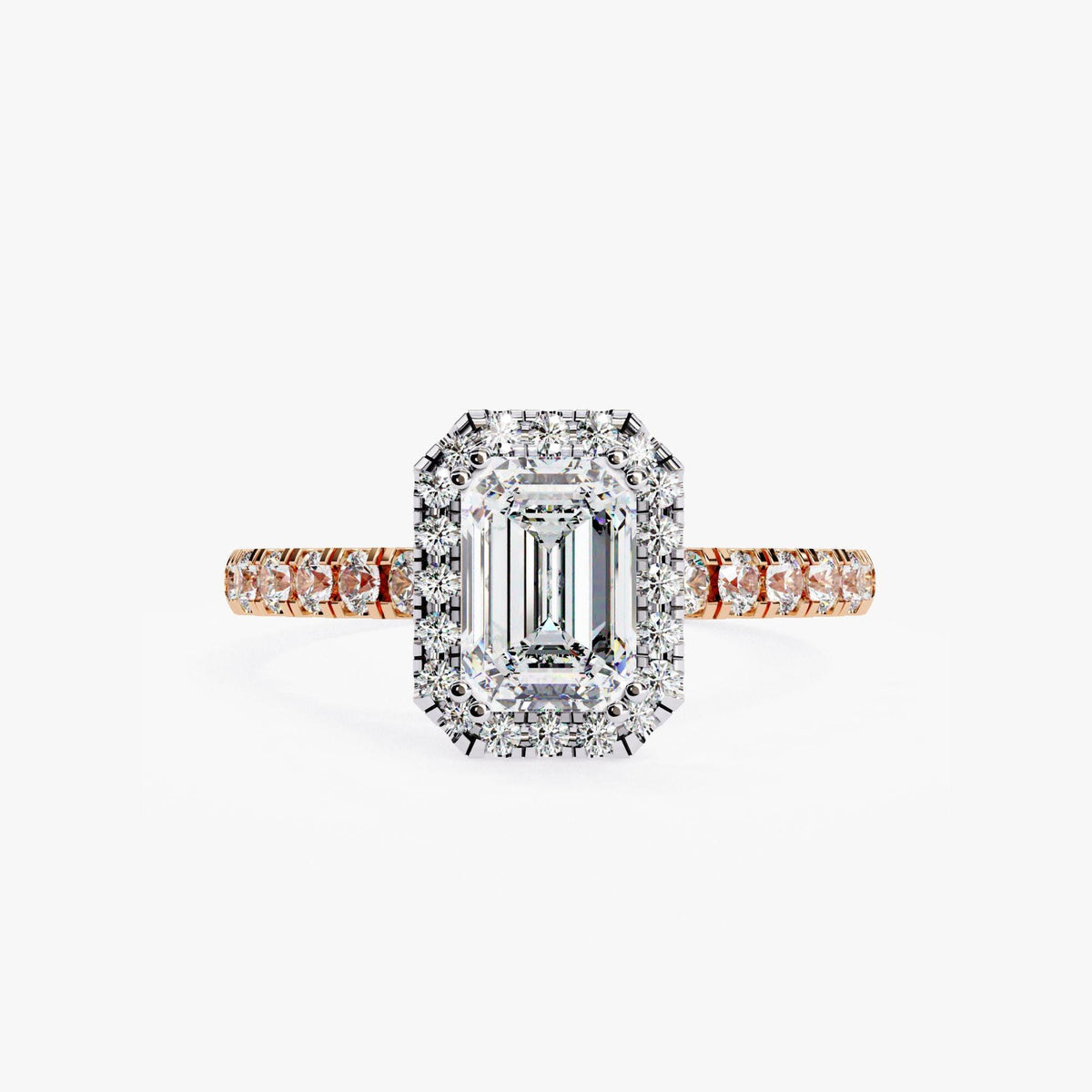 1.80 Ct Diamond Ring, 14K Diamond Ring, Lab Grown Diamond Ring, Emerald Diamond Ring, 14K Solid Gold Diamond Ring Emerald Cut Diamond Ring Bridal Emerald Cut, Everyday rings, Diamond Ring, Everyday Jewelry, Emerald Diamond, Minimalist rings