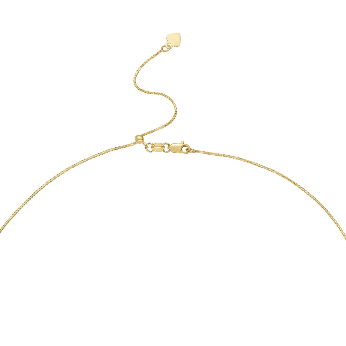 14K Box Chain Gold / Solid Gold Box Chain 0.9MM / 14K Gold Box Chain 20 / 14K Gold Adjustable Necklace / Classic Box Chain / Gold Chain for Charms / Thin Gold Box Chain / Gold Necklaces for Women 14KT / Solid 14K Box Chain Lobster