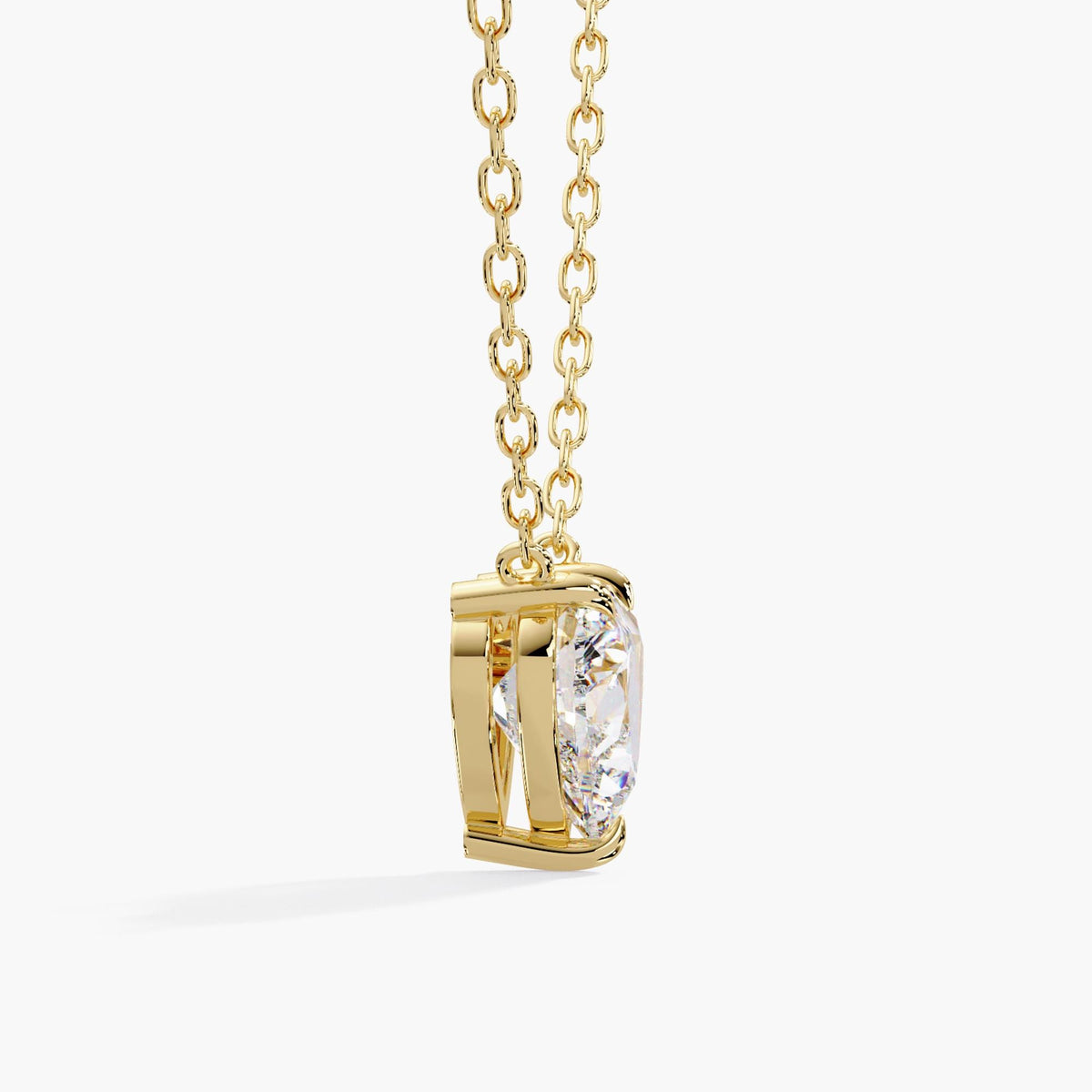 Heart Necklace Lab Diamond / Heart Shape Diamond Pendant / Heart Pendant Lab Grown / Diamond Heart Pendant Necklace