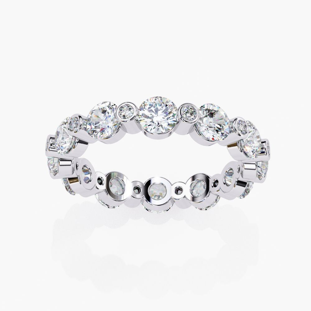 Full Eternity Band | Natural Diamond | 14K Gold