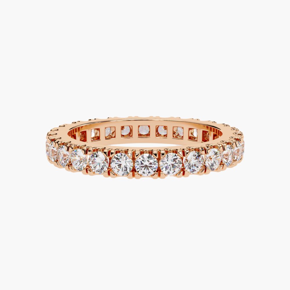 Eternity Ring | Lab Grown Diamond | 14K Gold