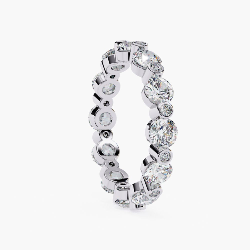 Full Eternity Band | Natural Diamond | 14K Gold