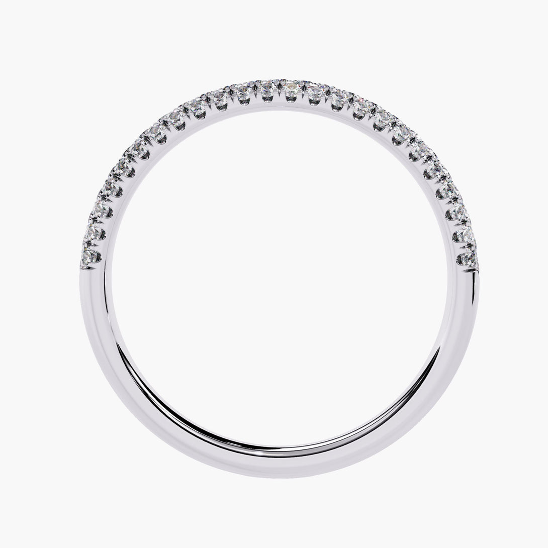 Half Eternity Band | Natural Diamond | 14K Gold