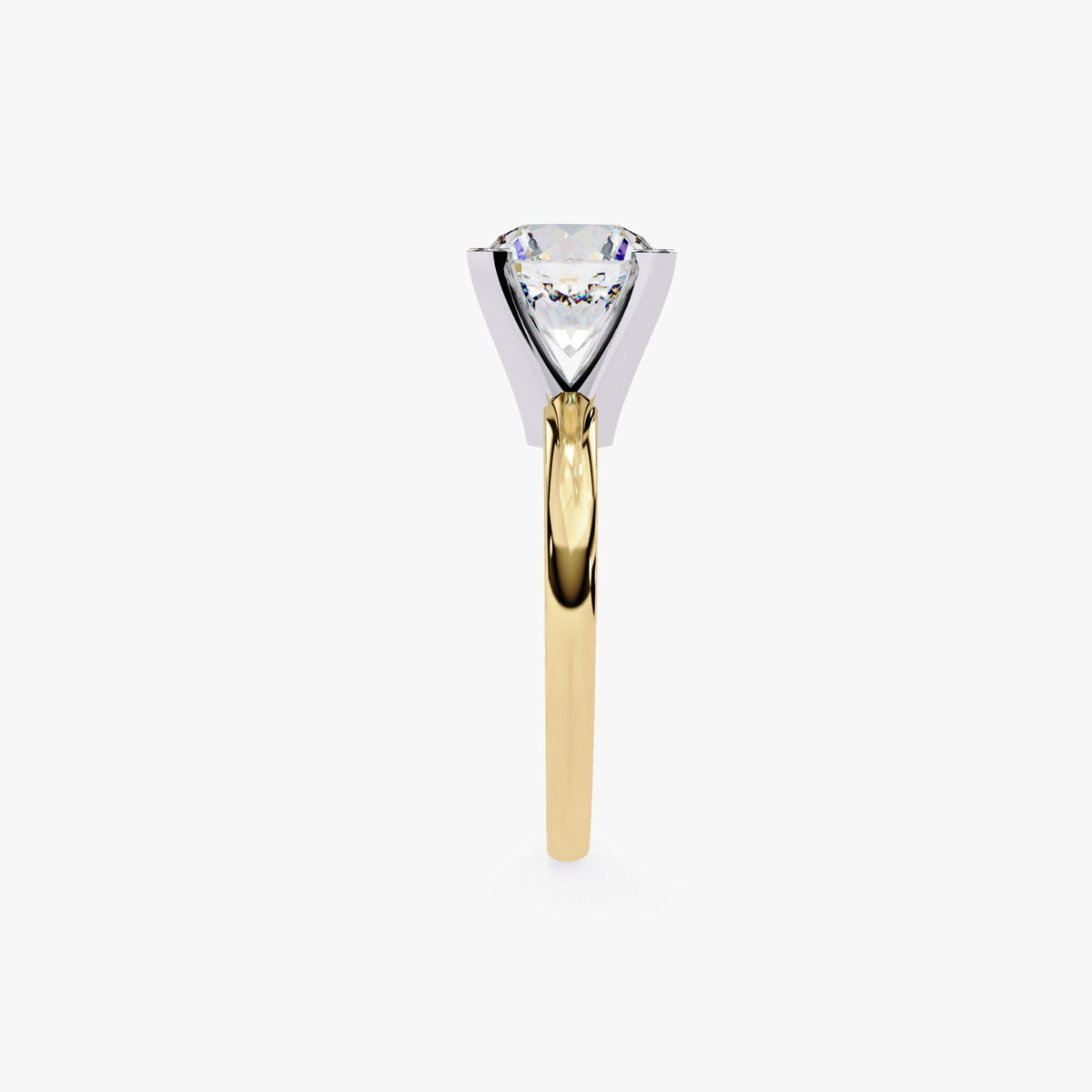 Promise Proposal Ring, Petite Minimalist Design Ring, 1 CT Lab Grown Diamond Lab Created Round Diamond Ring, 14K Solid Gold Comfort, dainty minimalist everyday ring chic classic stacking ring stackable ring