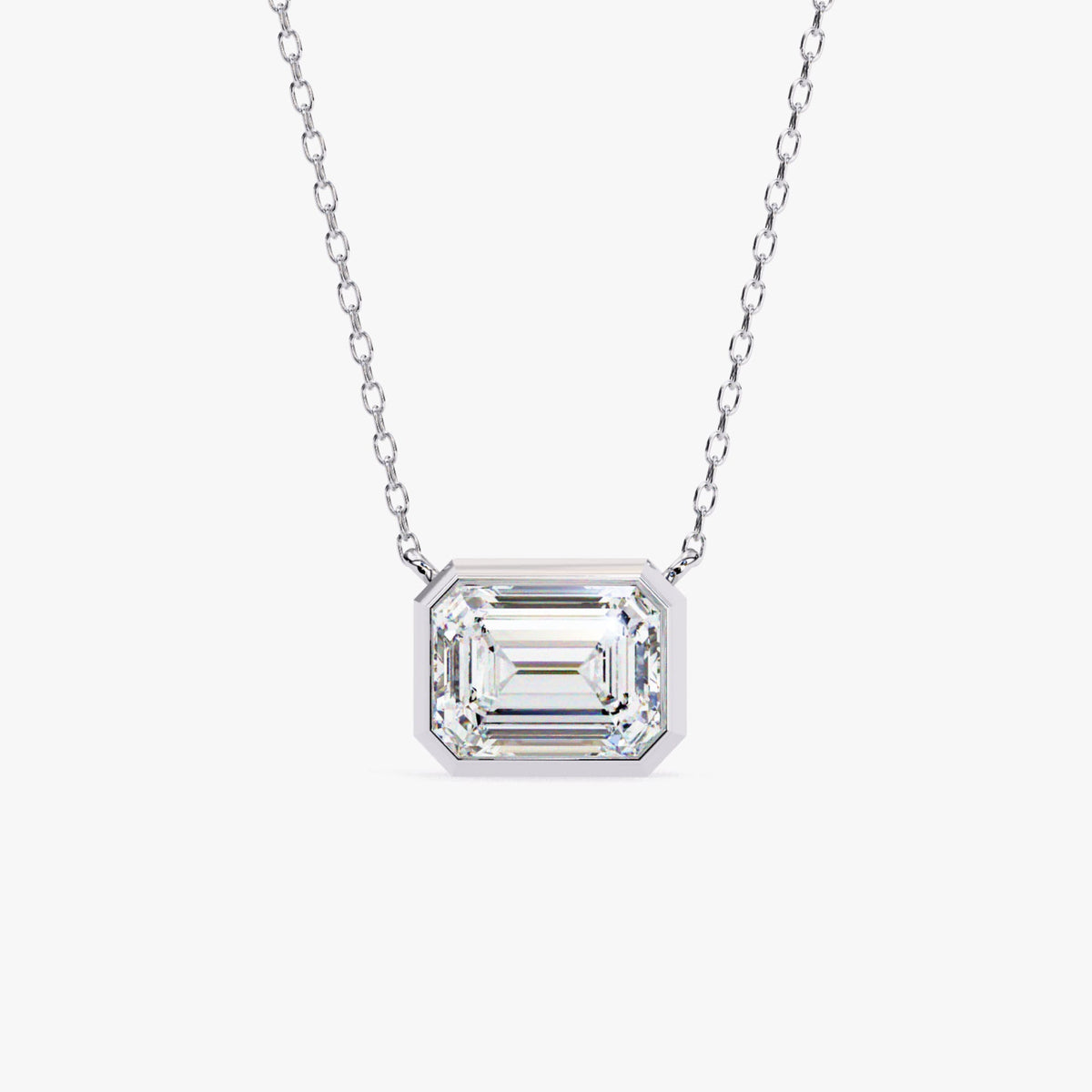 Diamond Necklace, Dainty Gold Necklace, Emerald Diamond Necklace, Gift for Her, Lab Grown Diamond Necklace, Emerald Cut Necklace
emerald cut necklace, diamond necklace dainty gold necklace, baguette cut,personalised gift, 14k gold neckalce