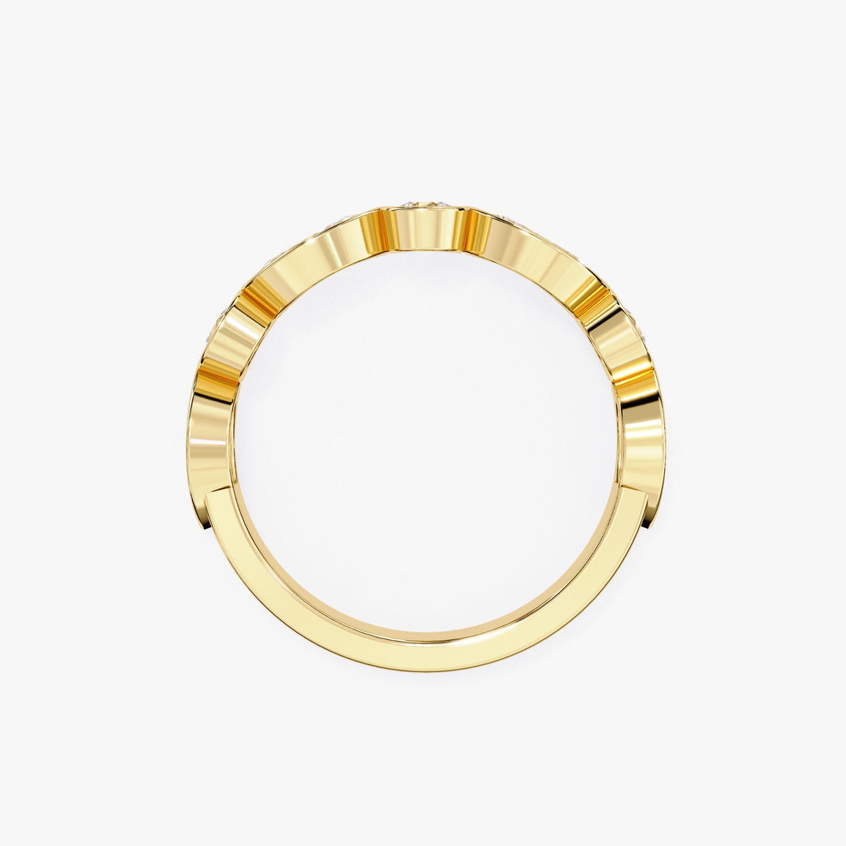 1.25 Ct Marquise Round Natural Diamond Ring, 14K Gold Band ring, Bezel Set Engraved Name Ring, Half Eternity Ring, Anniversary Gift