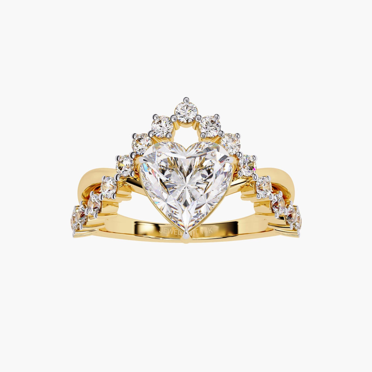 lab created diamond ring - diamondrensu