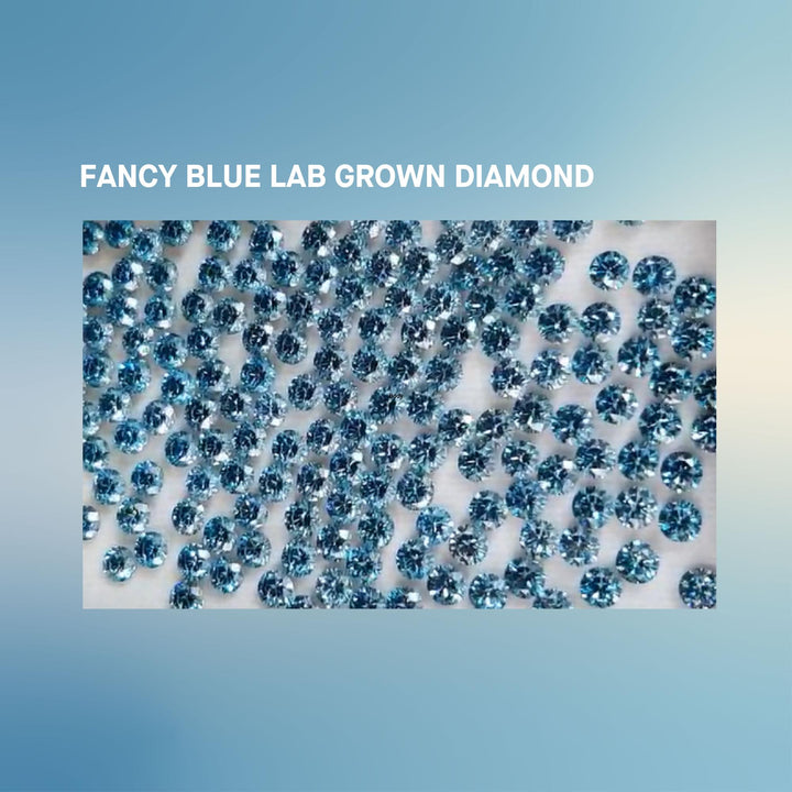 5 CTW Round Cut Lab Grown Blue Diamond Tennis Bracelet 14K Gold