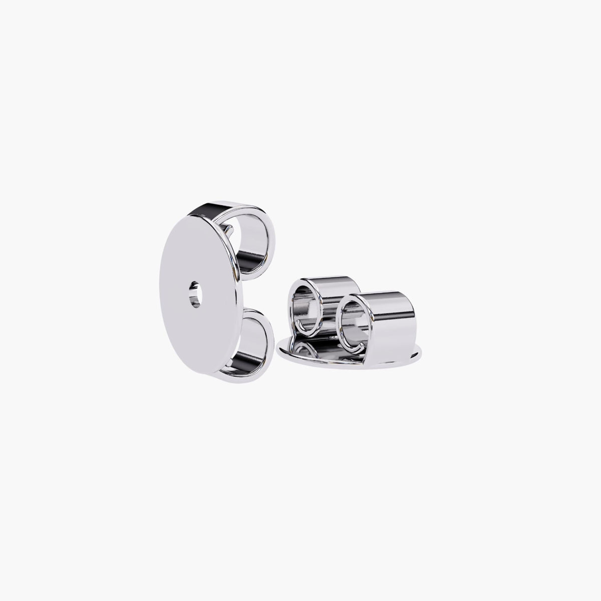 14K Gold Emerald & Oval Lab Grown Diamond Toi Et Moi Stud Earrings, 1.50 CTW