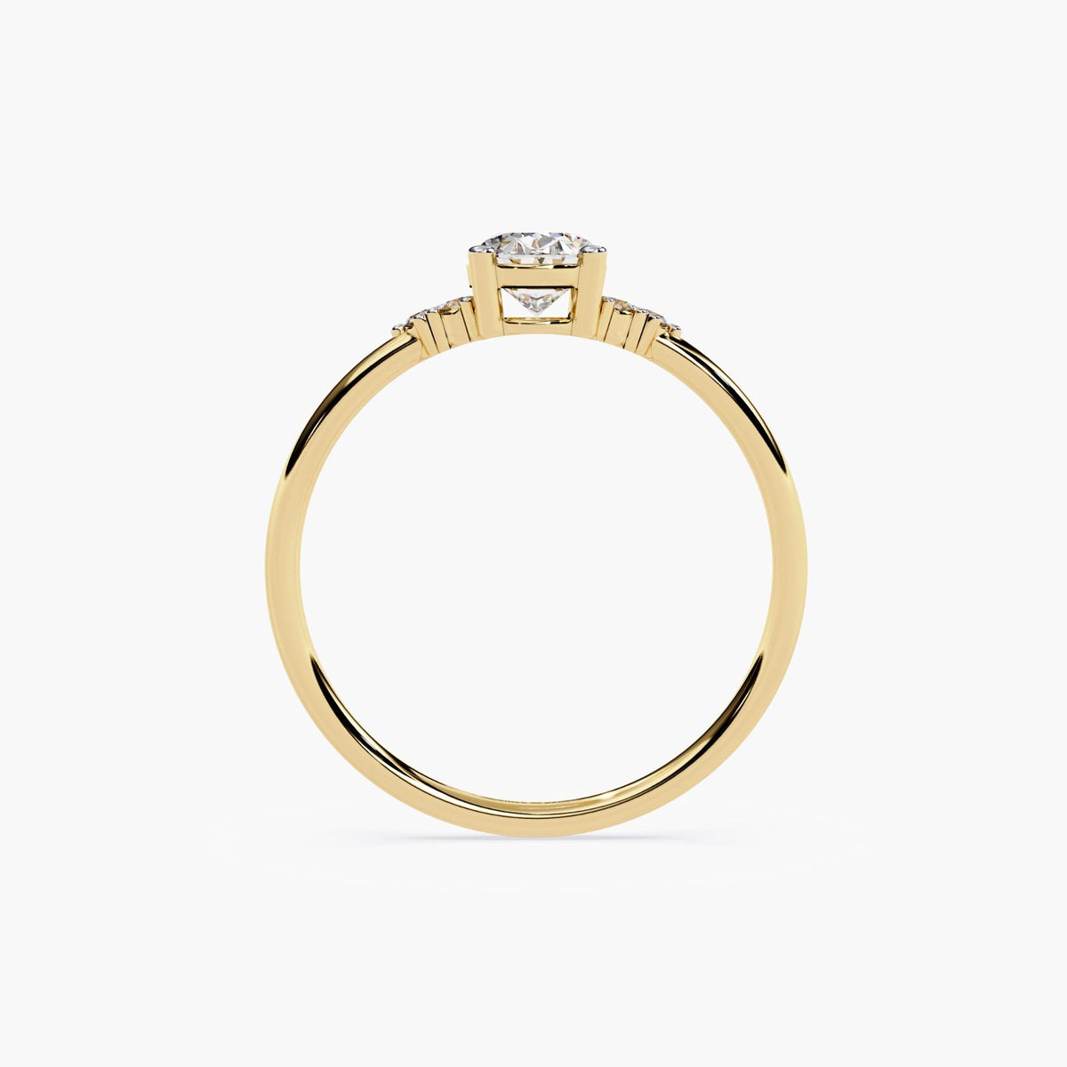 Vintage Oval Diamond Engagement Ring | Delicate Oval Diamond Ring | Unique Rose Gold Wedding Ring | Cluster Dainty Promise Ring for Women