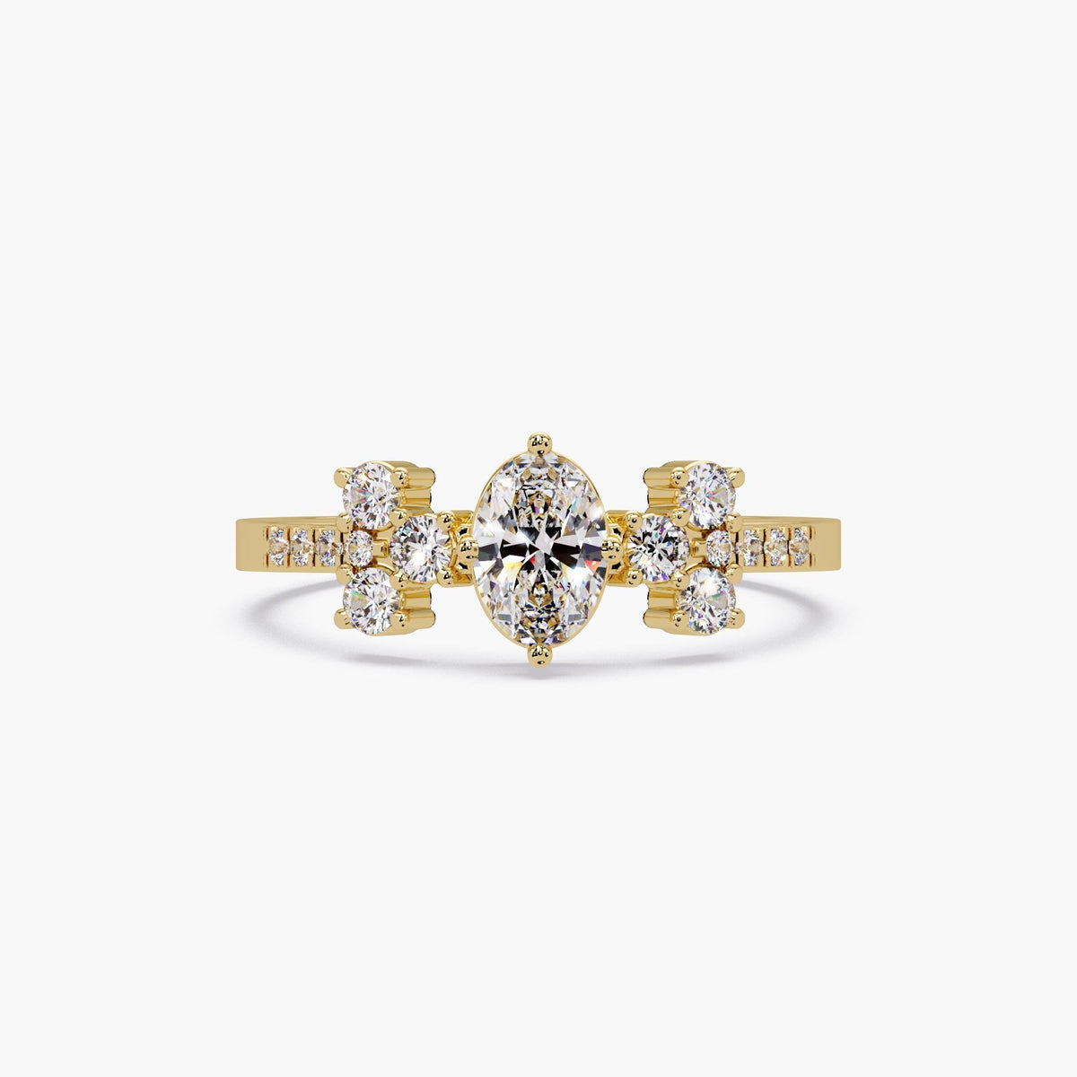 Diamond statement ring crafted for women who love timeless yet modern luxury