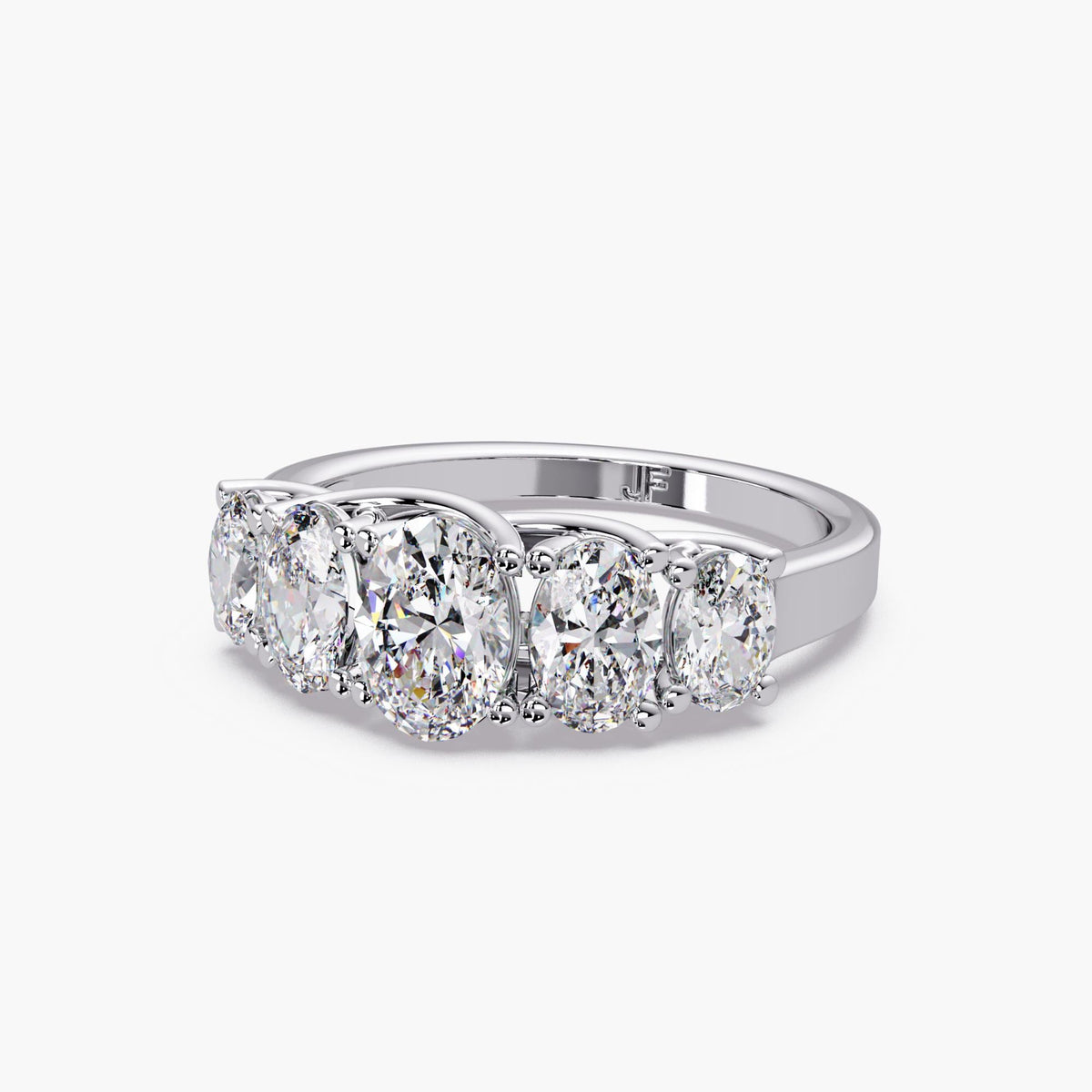 Lab-grown Diamond Rings, Diamond Rings Lab Created, Lab Diamond Ring Five Stone, 5 Stone Lab Grown Diamond, Graduated 5 Stone Ring, Oval 5 Stone, Oval Stone Band, Lab Diamond Engagement Band, Five Stone Wedding Ring, Diamond Wedding Ring, Lab Created Wedding Band, Diamond Anniversary Ring for Her, Anniversary Bands 14k, Everyday Diamond Rings, Oval Diamond Ring 14k