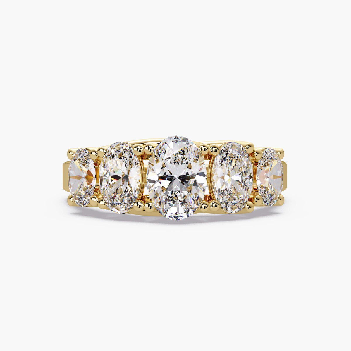 Lab-grown Diamond Rings, Diamond Rings Lab Created, Lab Diamond Ring Five Stone, 5 Stone Lab Grown Diamond, Graduated 5 Stone Ring, Oval 5 Stone, Oval Stone Band, Lab Diamond Engagement Band, Five Stone Wedding Ring, Diamond Wedding Ring, Lab Created Wedding Band, Diamond Anniversary Ring for Her, Anniversary Bands 14k, Everyday Diamond Rings, Oval Diamond Ring 14k