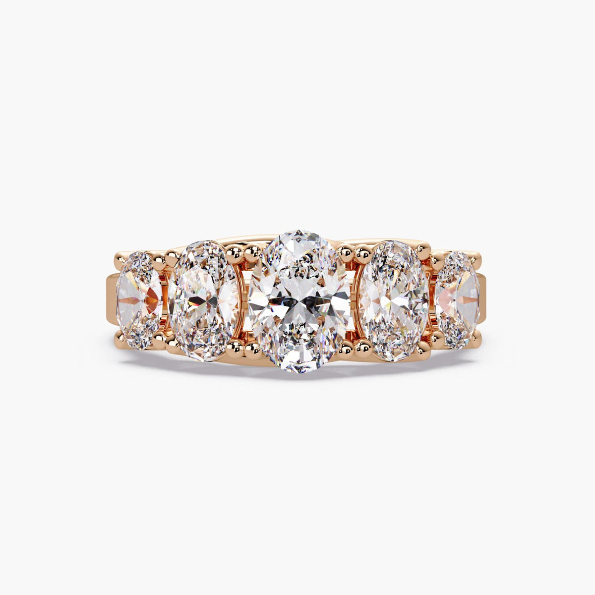 Lab-grown Diamond Rings, Diamond Rings Lab Created, Lab Diamond Ring Five Stone, 5 Stone Lab Grown Diamond, Graduated 5 Stone Ring, Oval 5 Stone, Oval Stone Band, Lab Diamond Engagement Band, Five Stone Wedding Ring, Diamond Wedding Ring, Lab Created Wedding Band, Diamond Anniversary Ring for Her, Anniversary Bands 14k, Everyday Diamond Rings, Oval Diamond Ring 14k