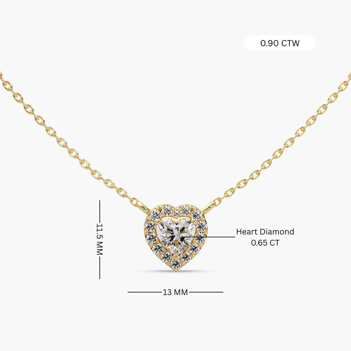 heart halo pendant/diamond halo heart necklace/heart pendant gold/layering diamond necklace/everyday diamond jewelry